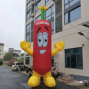 La dernière conception Durable impression personnalisée Oxford matériel gonflable <span class=keywords><strong>chien</strong></span> agitant <span class=keywords><strong>le</strong></span> bras ballon Air Dancer - Product Image 3