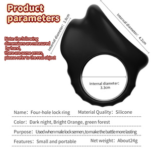Cincin Penis Silikon Cock <span class=keywords><strong>Ring</strong></span> Tahan Lama Ejakulasi Sangat Kecil Cincin Penis Kandang Keperawanan Cincin Penis Skrotum Mainan Seks Pria untuk Pria - Product Image 6