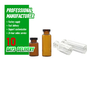 <b>Amber</b> <b>Glass</b> Serum <b>Bottle</b> 3ml 1ml for Cosmetic Essence Skincare Ampoule Customizable <b>Bulk</b> Order Sterile Injection Vials - Product Image 3