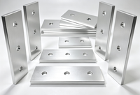 Plaque de connexion en aluminium, support de joint droit, plaque de connexion extérieure à 2/3/4 trous pour cadre d'extrusion en aluminium 3030 4040 4545