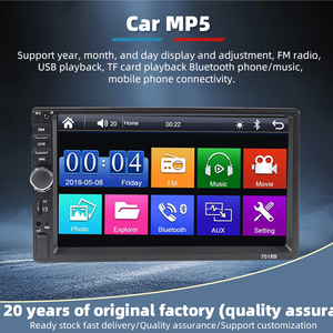 Lettore <span class=keywords><strong>MP5</strong></span> Carplay All-In-One da 7 pollici con navigazione <span class=keywords><strong>Android</strong></span> <span class=keywords><strong>OS</strong></span> per Modulare di aiuto di retromarcia Bluetooth-1 anno di garanzia - Product Image 3