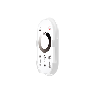 Núm mờ màu duy nhất 12V 24V điều khiển từ xa treo tường dẫn dimmer điều khiển 0-100% mờ 144W max tải cho LED Strip - Product Image 5