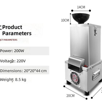 Éplucheuse d'ail électrique commerciale automatique de bonne qualité 200W 20-25kg/h
