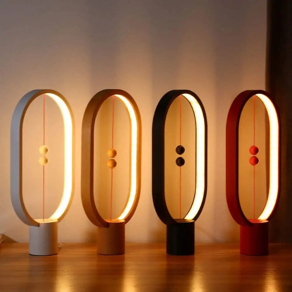 Lampada da tavolo a led semplice decorazione creativa moderna portatile di tocco nordico