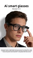 Gafas Inteligentes con IA, Carga Magnética, 3 Lentes de 8 Millones de Píxeles, Antivibración EIS, Marco Nano Médico, Resistentes al Agua IP67 para Llamadas