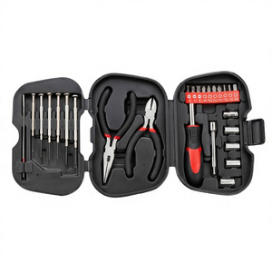 26PCS Long Nose <b>Plier</b> Cutter Socket <b>Set</b> Three-fold Blow Case OEM Hand Tool Kit for Home Repairing Promotion Gift - Product Image 1