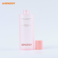 Botol Bahu PET 300ml Sampo Sabun Mandi Losion Dispenser Pompa Isi Ulang Wadah Perjalanan untuk Kosmetik Perawatan Kulit