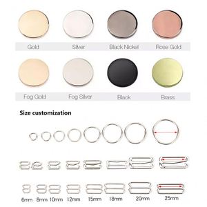 Factory Sale Bra Strap Ring and Slider Adjusters Bra <b>Hook</b> and Eye for Underwear Accessories - Product Image 3