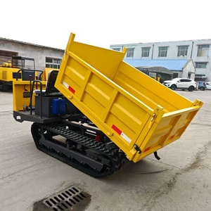 Kc-2000 Produits les plus vendus Mini-dumper sur chenilles de 2 tonnes avec basculement hydraulique |   Utilisation dans les jardins et sur les fermes - Product Image 3