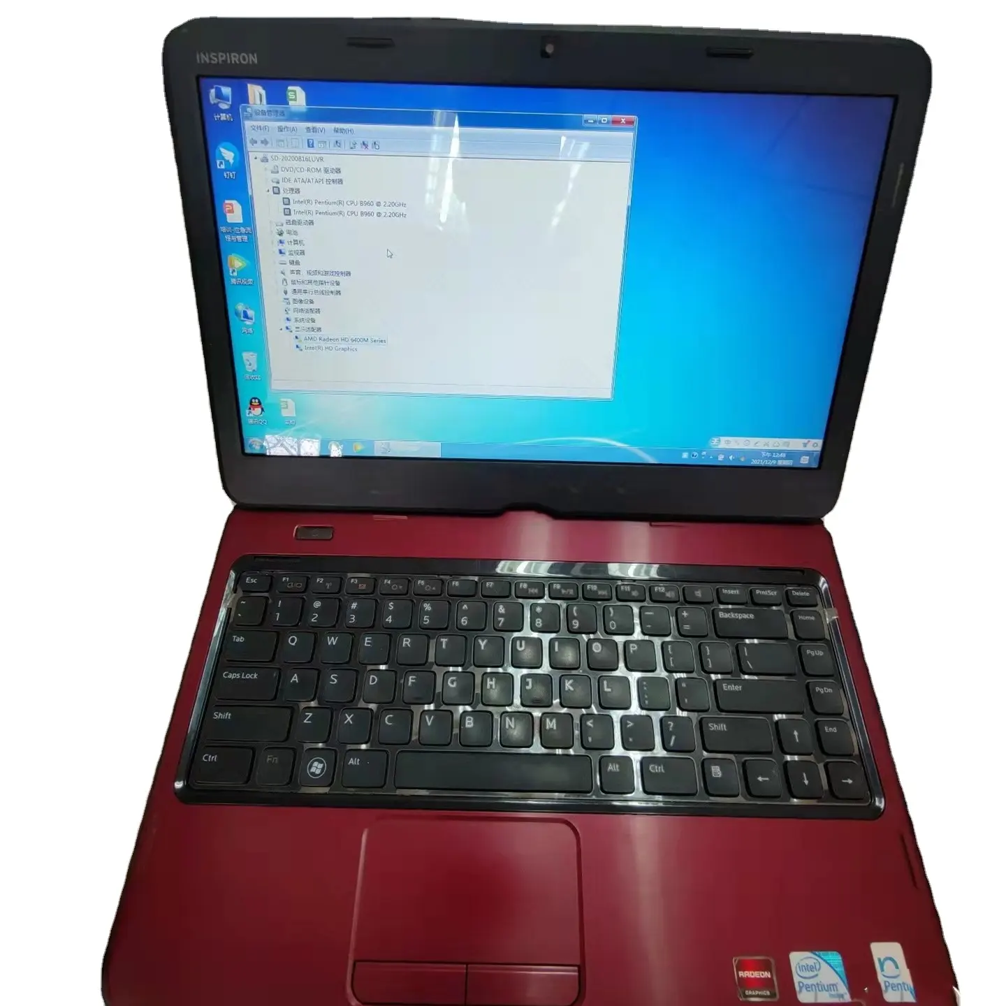 Notebook Bermain Game Murah I3 I5 I7 4 + 500GB, Komputer PC Notebook 14 Inci Laptop Digunakan untuk Dell Inspiron N4050