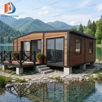 Casa Prefabricada de Acero Expandible de Doble Cara, Personalizable y Confortable, con Baño, Ideal para Vacaciones de Fin de Semana en el Suburbio