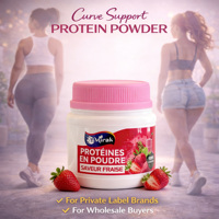 Protéines en poudre de haute qualité, saveur fraise naturelle, supplément nutritionnel pour les muscles, support OEM et ODM