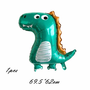 Nouvel ensemble de ballons en aluminium motif dinosaure mignon et animaux de la jungle pour décorations de fête d'<span class=keywords><strong>anniversaire</strong></span> et de Noël multi-occasions - Product Image 3