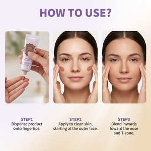 Correcteur Hydratant Liquide Couvrance Totale Marque Blanche Vente en Gros Personnalisé Imperméable Anti-Plis Maquillage - Product Image 4