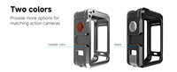 Cage pour caméra Osmo Action 6, en alliage d'aluminium, étui de protection léger et durable avec vis 1/4