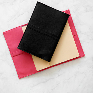 Leather book covers, custom-made by Shenzhen factory, Korean style, fresh and <b>cute</b> book covers, diary covers. - Product Image 4