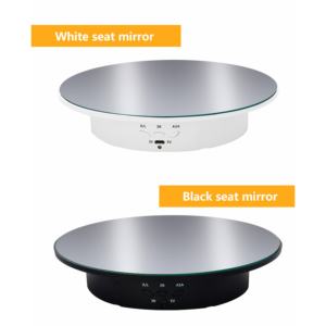 ขาตั้งจอแสดงผลแบบหมุนได้มีมอเตอร์, โหลด7.87นิ้ว/17.6lbs, ฝาครอบกระจก (สีขาว) แบบชาร์จไฟได้ - Product Image 4