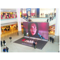 Pantalla LED Publicitaria Interactiva a Prueba de Agua para Interiores, Tecnología Nueva de Entrega Rápida, Pantalla LED P4.81 para Bares, Museos y Juegos
