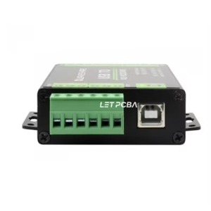 Convertidor USB Industrial Aislado de 4 Canales con Chip FT4232HL, Montable en Pared/Riel, con 2x RS232 y 2x Componentes Electrónicos - Product Image 4