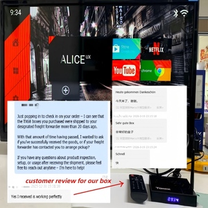 TX68 Android <span class=keywords><strong>TV</strong></span> Box Allwinner H618 4K 60fps Decodificación AV1 Reproductor Multimedia Inteligente WiFi de Doble Banda BT5.0 OEM ODM Logotipo Personalizado - Product Image 5
