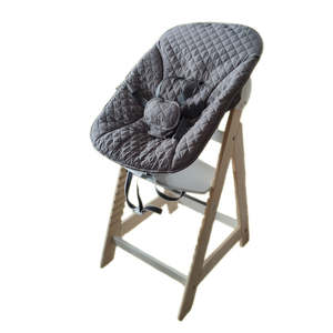 Funda de <span class=keywords><strong>silla</strong></span> alta con cinturón de seguridad para bebé, funda de asiento fácil y portátil para comedor de alimentación - Product Image 1