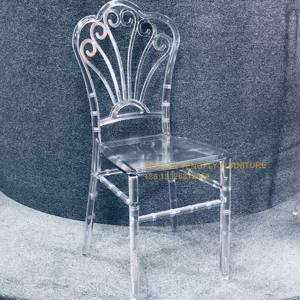<span class=keywords><strong>2025</strong></span> grosir kursi akrilik bening susun pantai kustom kursi Chiavari Resin untuk acara makan - Product Image 1