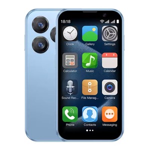 SOYES XS18 Pro, Mini Teléfono Inteligente con 2GB de RAM, 16GB de ROM, Android 9.0, Reconocimiento Facial, Doble SIM, Red 3G, Pantalla Pequeña de 3.0 Pulgadas - Product Image 3