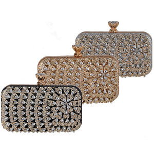 超级个性化潮流时尚钻石旗袍新娘手拿包优雅箱包女士手袋 - Product Image 2