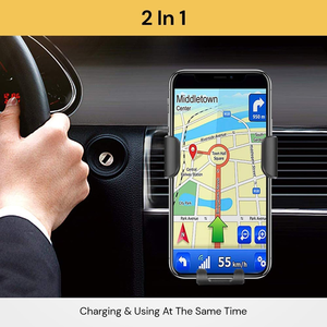 Support de téléphone intelligent automatique <span class=keywords><strong>sans</strong></span> <span class=keywords><strong>fil</strong></span> 10W <span class=keywords><strong>chargeur</strong></span> de voiture rapide <span class=keywords><strong>compatible</strong></span> avec <span class=keywords><strong>iPhone</strong></span> 12 Pro Max/12 Pro/12/<span class=keywords><strong>11</strong></span>/10 comprend des écouteurs - Product Image 6