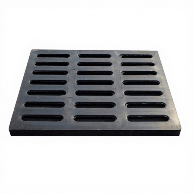 Drainage Gully Grating BMC Material with Rebar Inside Heavy Duty SMC Fiberglass FRP GRP Gully Grate