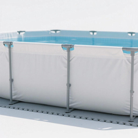 Tapis de sol en mousse EVA non toxique pour piscine hors sol, à cellules fermées, pour tout environnement, tapis de sol emboîtables, imperméables