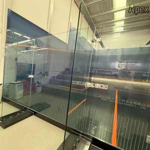 Qfan Offre Spéciale double court de <span class=keywords><strong>squash</strong></span> intérieur/extérieur professionnel avec installation de court de <span class=keywords><strong>squash</strong></span> portable en verre trempé disponible - Product Image 4