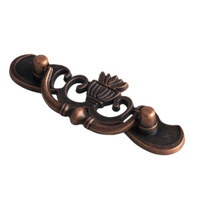 Red Bronze Traditional European Style Double Hole Drawer Cabinet <strong>Door</strong> Kitchen Handle - Product Image 3