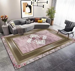 Utilise pour la <span class=keywords><strong>d</strong></span>écoration de bureau et de <span class=keywords><strong>cafe</strong></span>, luxueux tapis antiderapant de velours vintage de cuisine avec un style de pays - Product Image 1