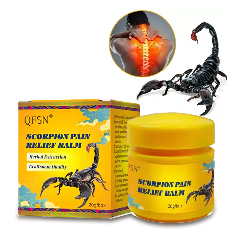 OEM/ODM Back Pain Warm Massage Ointment Joint Muscle Pain Chinese Herbal Pain Cream Scorpion Ointment Balm