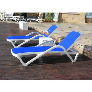 आधुनिक शैली का आउटडोर फर्नीचर पूल और समुद्र तट फर्नीचर सन अम्ब्रेला सन लाउंजर होटल फर्नीचर - Product Image 4