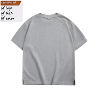 Nouveau T-shirt Premium 100% Coton, Style Sportif Robuste, Design Uni, Imprimé Personnalisé, T-shirt Vierge Teint Uni