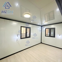 Casa Contenedor Prefabricada Expandible Solar de 20 y 40 Pies, con 1, 2, 3, 4 o 5 Dormitorios, Baño Moderno, Hogar Portátil Tipo Villa