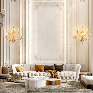 Moderne Kristall wand leuchte mit K9-Glaselementen für Schlafzimmer Flur Treppenhaus Korridor Innen beleuchtung - Product Image 5