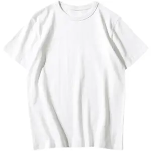 OEM/ODM White shirt Customized Customization 100% Cotton Blank Design Solid Color Unisex T Shirt