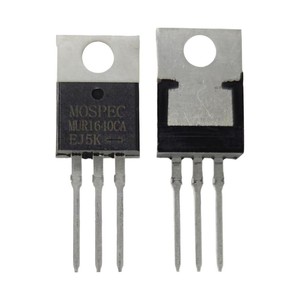 Diodo de Recuperación Ultra Rápida MUR1640CA MUR1640, 16A 400V TO-220, Diodo Rectificador de Potencia - Product Image 2