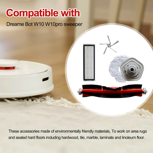 Brosse principale de remplacement adaptée pour <span class=keywords><strong>Dreame</strong></span> <span class=keywords><strong>Bot</strong></span> <span class=keywords><strong>W10</strong></span> W10pro Robot Aspirateur <span class=keywords><strong>Accessoires</strong></span> aspirateur Pièces de rechange - Product Image 3