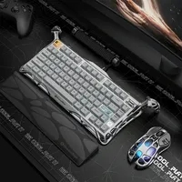GravaStar Mercury K1 Pro - Fournisseur Officiel - Cadre en Aluminium Doré 75% - Batterie 8000mAh - Gasket Gear