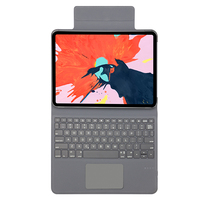 Nouveau pour iPad Pro 11 pouces : Clavier sans fil ultra-fin avec pavé tactile et 100 jours d'autonomie en veille