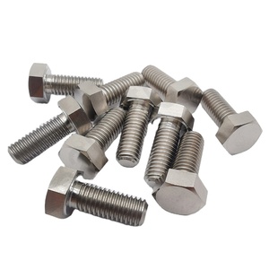 Pernos de Cabeza Hexagonal de Aleación de Titanio DIN933, Rosca Gruesa, Alta Resistencia, Color Personalizado, Tornillos de Ensamblaje Industrial - Product Image 3