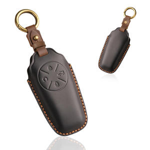 Funda para Llaves de Cuero Vacuno de Primera Capa, Apta para Chery Star Era ET, Llavero de Cuero Genuino Hecho a Mano - Product Image 5