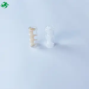 Protetores de dedo de vidro com boca plana, pontas de vidro pré-rolo 8mm 10mm 11mm 12mm para enrolar papel