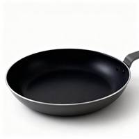 Zunck wajan penggorengan aluminium, wajan bawah datar anti lengket, wajan penggorengan telur, wajan memasak, wajan anti lengket, panci aluminium,