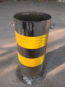 <span class=keywords><strong>Dia</strong></span> 219*500mm poste de seguridad de acero inoxidable alto, bolardos de tráfico, barrera de estacionamiento - Product Image 2