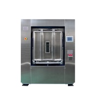 Commercial Laundry Washing Equipment 100KG Barrier Washer Extractor Steam Fuel for Hospitals and Hotels